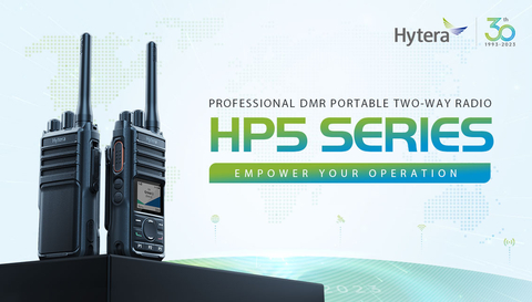 Hytera Releases New Professional DMR Two-way Radios (Graphic: Business Wire)