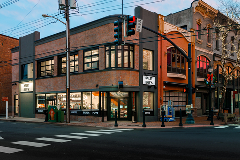 Sally Boy's is located in the heart of Red Bank's downtown Core Central Business District on the iconic corner of East Front Street and historic Broad Street. photo credit: Vince DiStefano