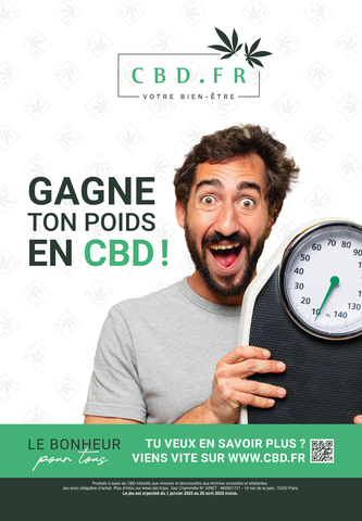 Gagne ton poids en weed (Photo: CBD.fr)