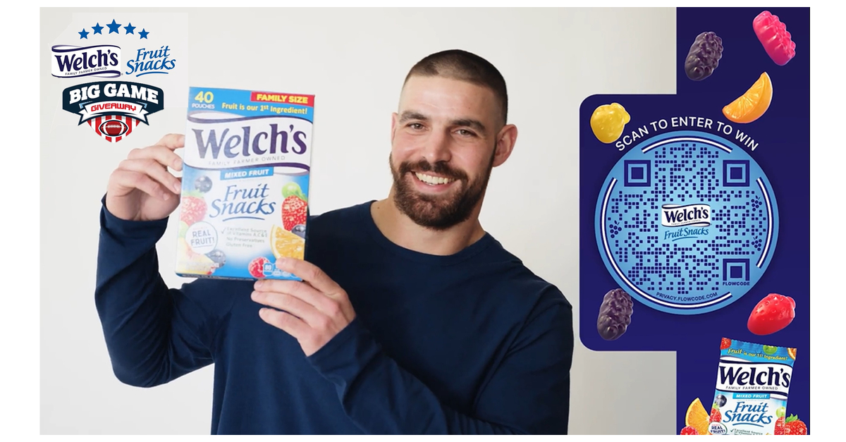 Welch’s® Fruit Snacks and Flowcode Launch Omnichannel Media Campaign