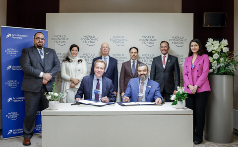 The Kingdom of Saudi Arabia and the World Economic Forum launched an innovation accelerator to help catalyze transformation (Photo: AETOSWire)