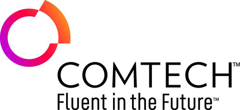 New Comtech logo and tagline