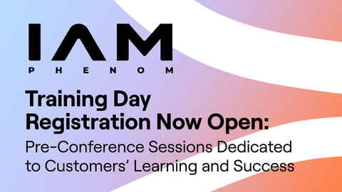 Registration for IAMPHENOM Training Day is now open. (Graphic: Business Wire)