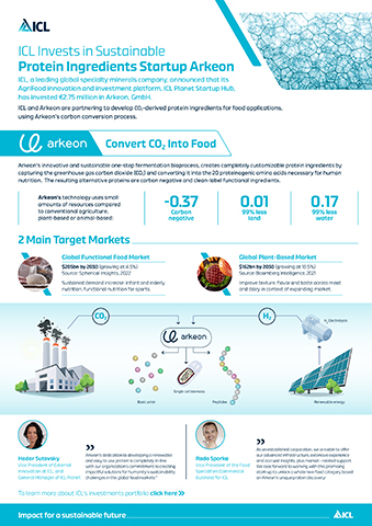 ICL Arkeon Infographic (Graphic: Business Wire)