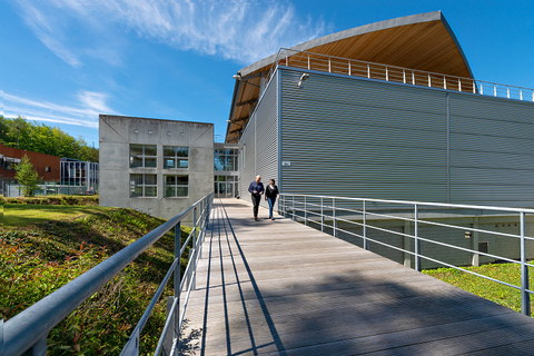 original Kaneka Eurogentec S.A. building (Photo: Business Wire)