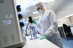 A scene of mRNA production (Photo: Business Wire)