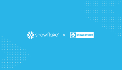 Snowflake Announces Intent to Acquire Mobilize.Net’s SnowConvert to Accelerate Legacy Migrations to the Data Cloud (Graphic: Business Wire)