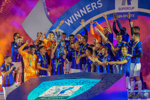 Inter Milan crowned with Italian Super Cup after a 3-0 win over arch-rivals AC Milan (Photo: AETOSWire)