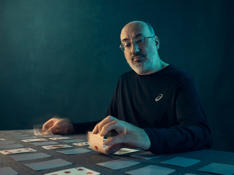 original Memory sport competitor, Ben Pridmore took part in the ASICS Mind Games study (Photo: Business Wire)