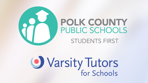 Polk County Public Schools launches a teacher-led tutoring program through a new partnership with Varsity Tutors that empowers teachers to assign tutoring as an extension of classroom curriculum. (Graphic: Business Wire)