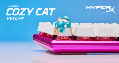 HyperX’s “Coco” the Cozy Cat Collectable Keycap Arrives Soon for Gamers, Streamers and Cat Enthusiasts – First 3D Printed Drop by Mainstream Gaming Brand (Photo: Business Wire)