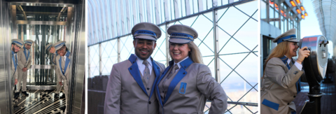 The Empire State Building Observatory Reveals New Host Uniforms with Designer Peyman Umay (Photo: Business Wire)