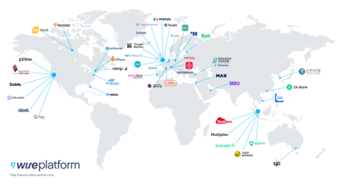 Map features select Wise Platform partners only (Photo: Business Wire)