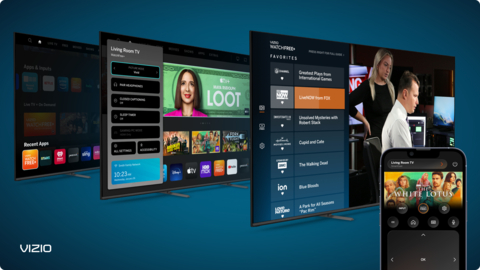 VIZIO Enhances the Entertainment Experience with Content Discovery Features, Reimagined VIZIO Mobile App (Graphic: Business Wire)