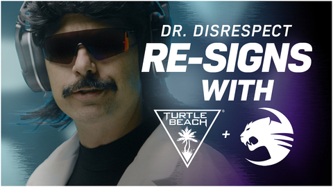 Turtle Beach, ROCCAT, & DrDisRespect Strike Firm Handshake to Continue the Momentum (Graphic: Business Wire)