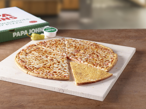 The new Crispy Parm Pizza is available exclusively for Papa Rewards loyalty members starting Monday, January 30 and for all fans starting Thursday, February 2. (Photo: Business Wire)