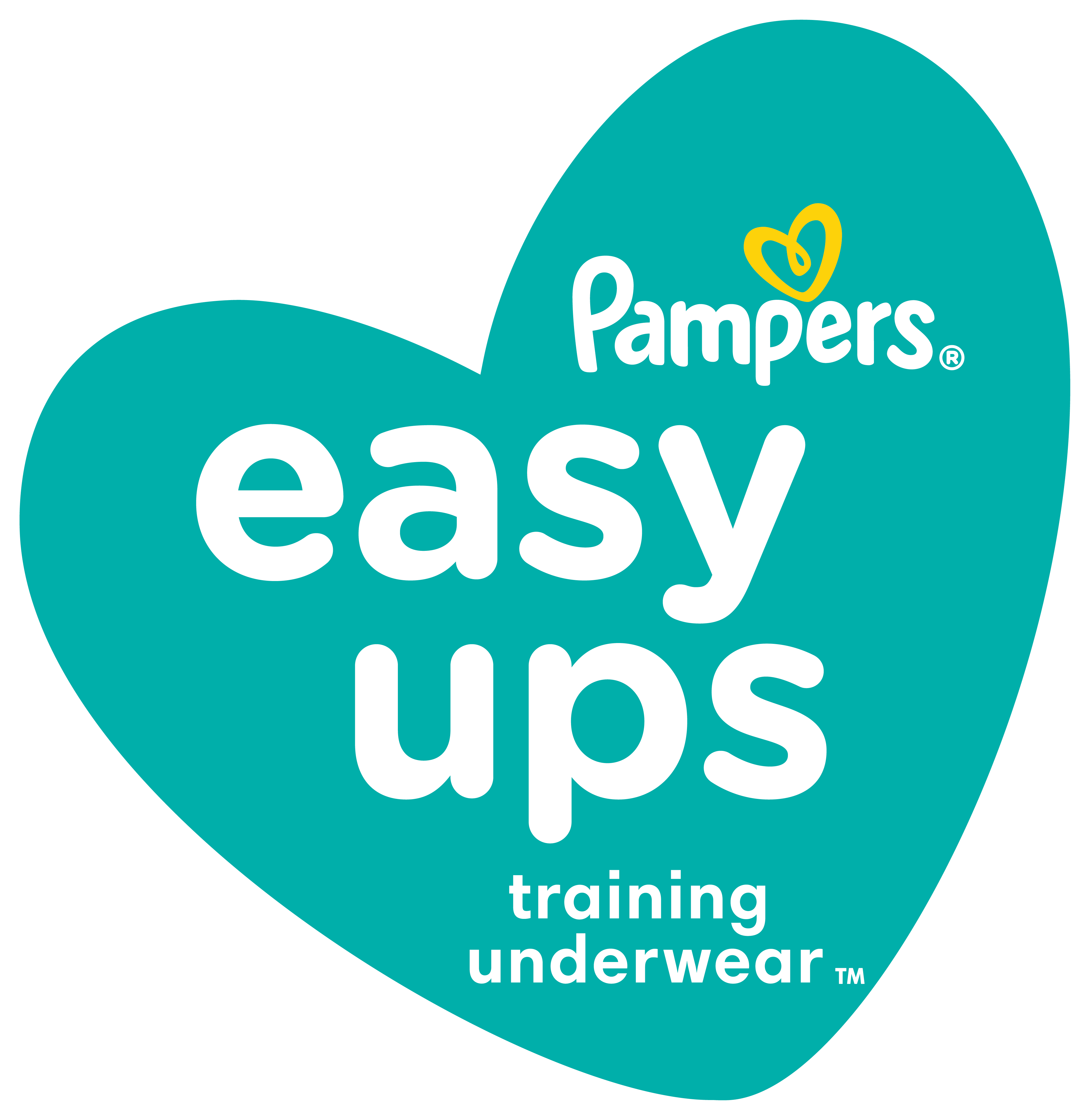 pampers heart logo