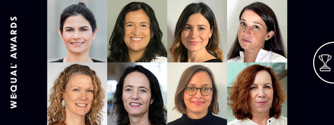 The winners of The WeQual Awards, EMEA 2023 (Photo: Business Wire)
