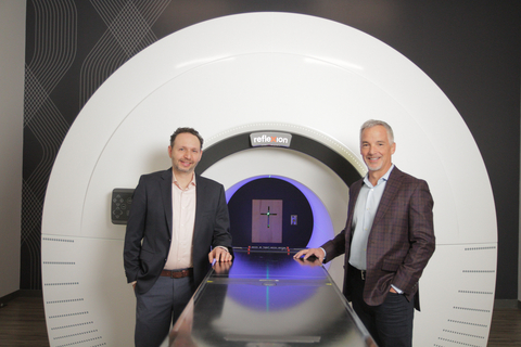 RefleXion's co-founder and CTO, Sam Mazin, Ph.D. and Todd Powell, CEO and president. (Photo: Business Wire)