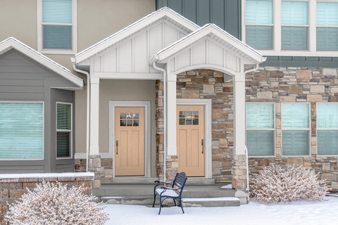 Craftsman Shaker-Style Entry Door Options by Therma-Tru (Photo: Business Wire)