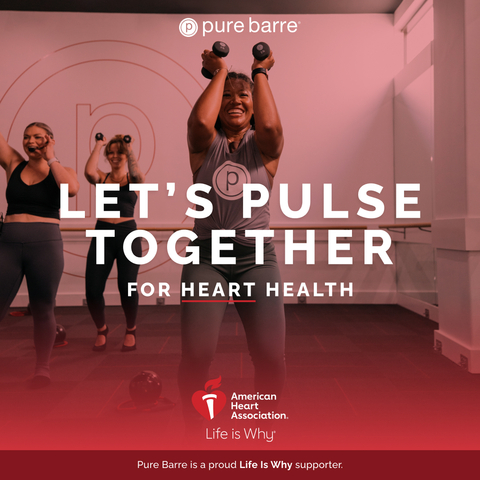 Pure Barre has teamed up with the American Heart Association for Heart Health. (Photo: Business Wire)
