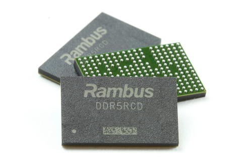 Rambus Gen3 6400 MT/s DDR5 RCD (Photo: Business Wire)