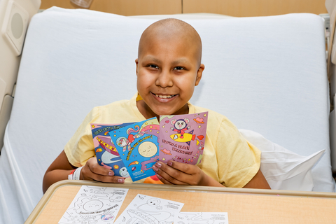 Children's Hospital Los Angeles (CHLA) is kicking off its annual Valentine’s Day card drive on CHLA.org. Go to CHLA.org/Valentine to create an outer space-themed coloring card for CHLA's pediatric patients. (Photo: Business Wire)