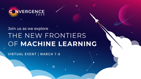 Comet will bring together more than 2,500 data scientists, machine learning engineers, analysts and managers to explore the new frontiers of machine learning (ML), dissecting trends and discussing the latest advancements. Convergence 2023 will feature expert speakers and thought leaders who will dive into cutting-edge ML techniques, applications and tools to solve complex problems in the real world. The event, which is free to the ML community, will take place virtually March 7-8, 2023. (Graphic: Business Wire)