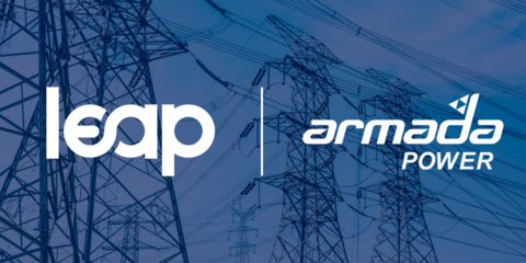 Leap and Armada Power announce new partnership (Graphic: Business Wire)
