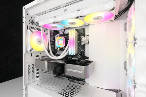 CORSAIR® (NASDAQ: CRSR), a world leader in enthusiast components for gamers, creators, and PC builders, today launched a slew of upgrades to a wide range of its most acclaimed PC components. With its best performing RGB fan in the AF RGB ELITE, new liquid CPU cooler options in the iCUE ELITE CAPELLIX XT, ELITE LCD XT, and RGB ELITE Series, and new 4000D/5000D RGB AIRFLOW cases, CORSAIR is delivering stylish looks and upgraded performance in a large-scale coordinated launch to support enthusiasts building a brand-new performance PC or upgrading their system for the new year. (Photo: Business Wire)
