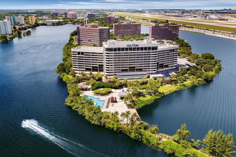 The Hilton Miami Airport Blue Lagoon. (Photo: Business Wire)