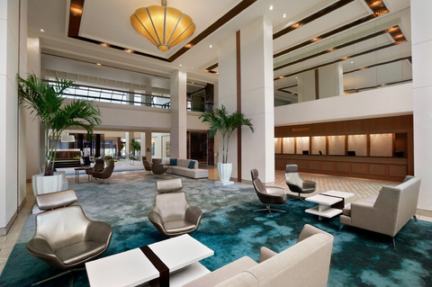 Take a quick break in one of the hotel’s many inviting indoor and outdoor spaces. (Photo: Business Wire)