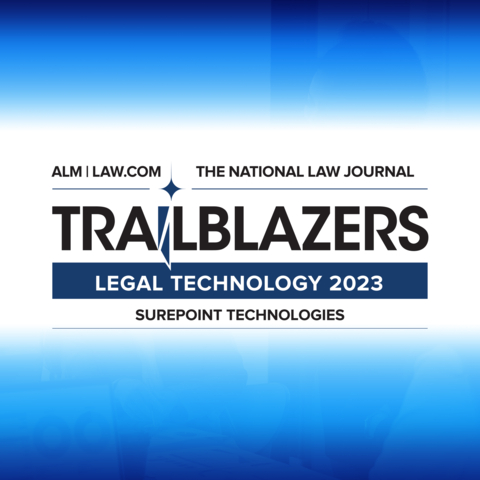 SurePoint Technologies has been named a 2023 Legal Technology Trailblazer. (Graphic: Business Wire)