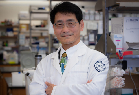 Dr. Haichao Wang led the study published in Science Advances. (Credit: Feinstein Institutes)
