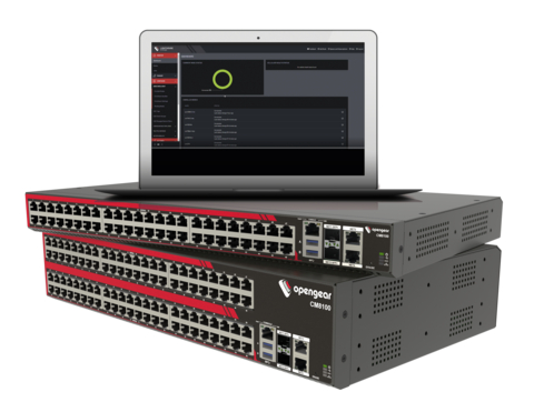 Opengear CM8100-10G with Lighthouse (Photo: Business Wire)