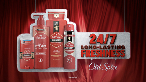 Old Spice Swagger lineup is back with newly-designed packaging and the famed Old Spice odor and sweat fighting technology that gives 24/7 freshness to those who use it every day. (Photo: Business Wire)