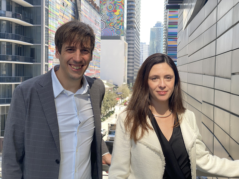 Moderne Founders: Jonathan Schneider and Olga Kundzich (Photo: Business Wire)