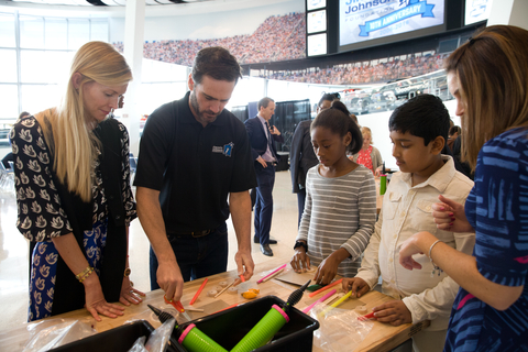 Carvana and Jimmie Johnson will host a Q&A session for 50 Atlantic High School students before they watch him race in Daytona. (Photo: Business Wire