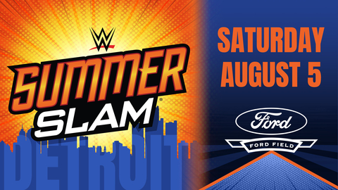 SUMMERSLAM® HEADED TO FORD FIELD IN DETROIT AUGUST 5 (Photo: Business Wire)