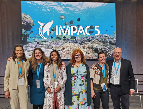 thumbnail Elizabeth McLeod of The Nature Conservancy and Ole Vestergaard of the UN Environment Programme joined the IMPAC5 symposium “Innovation in Improving Marine Protected Areas: A New Online Platform for the Planning and Management of MPAs.” (Credit: UN Environment Programme)