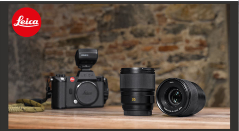 Leica Reveals Smaller, Lighter 35mm and 50mm f/2 SL Lenses (Photo: Business Wire)