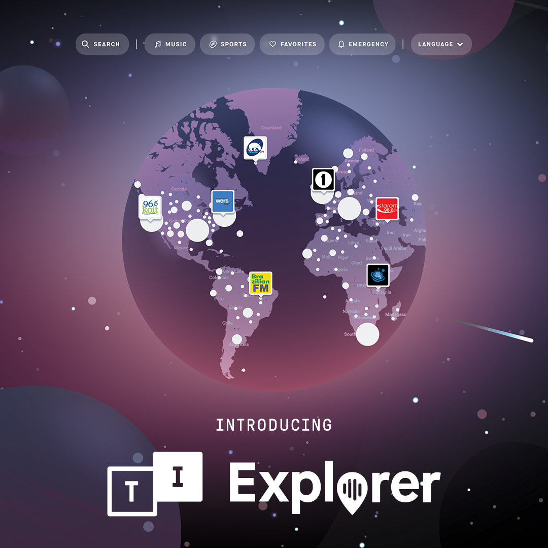 TuneIn Celebrates World Radio Day; Launches TuneIn Explorer, an Immersive Map Experience that Makes the Discovery and Exploration of Live Radio Stations from Around the Globe Easy and Fun Business Wire