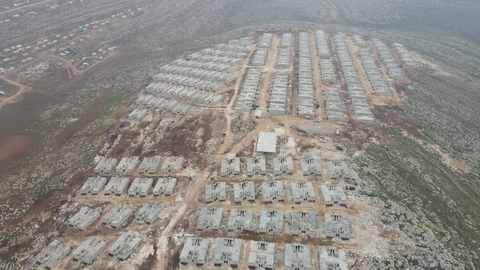 Human Appeal's Al Zohoor town, Idlib, northwest Syria. (Photo: Business Wire)