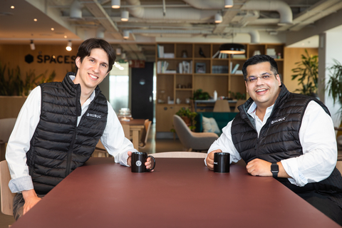 HUBUC Founders, Ignacio Javierre and Hasan Nawaz (Photo: Business Wire)