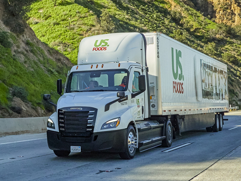 US Foods announces initial delivery of battery-electric trucks (Photo: Business Wire)