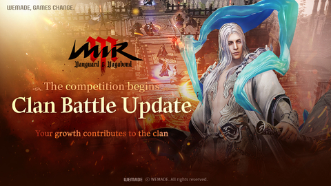 Wemade presenta 'Clan Battle', il nuovo contenuto GvG per MIR M: Vanguard and Vagabond (immagine: Wemade)