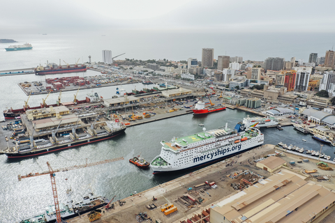 original The Global Mercy® arrives in Dakar, Senegal ready to serve the people of Senegal and The Gambia. (Photo: Business Wire)