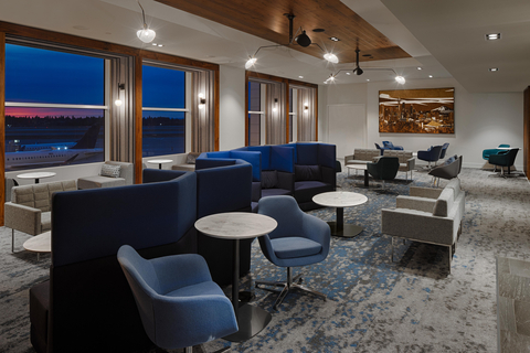 American Express Opens 14,000 Square Foot Centurion® Lounge in New Location at Seattle-Tacoma International Airport (Photo: Business Wire)