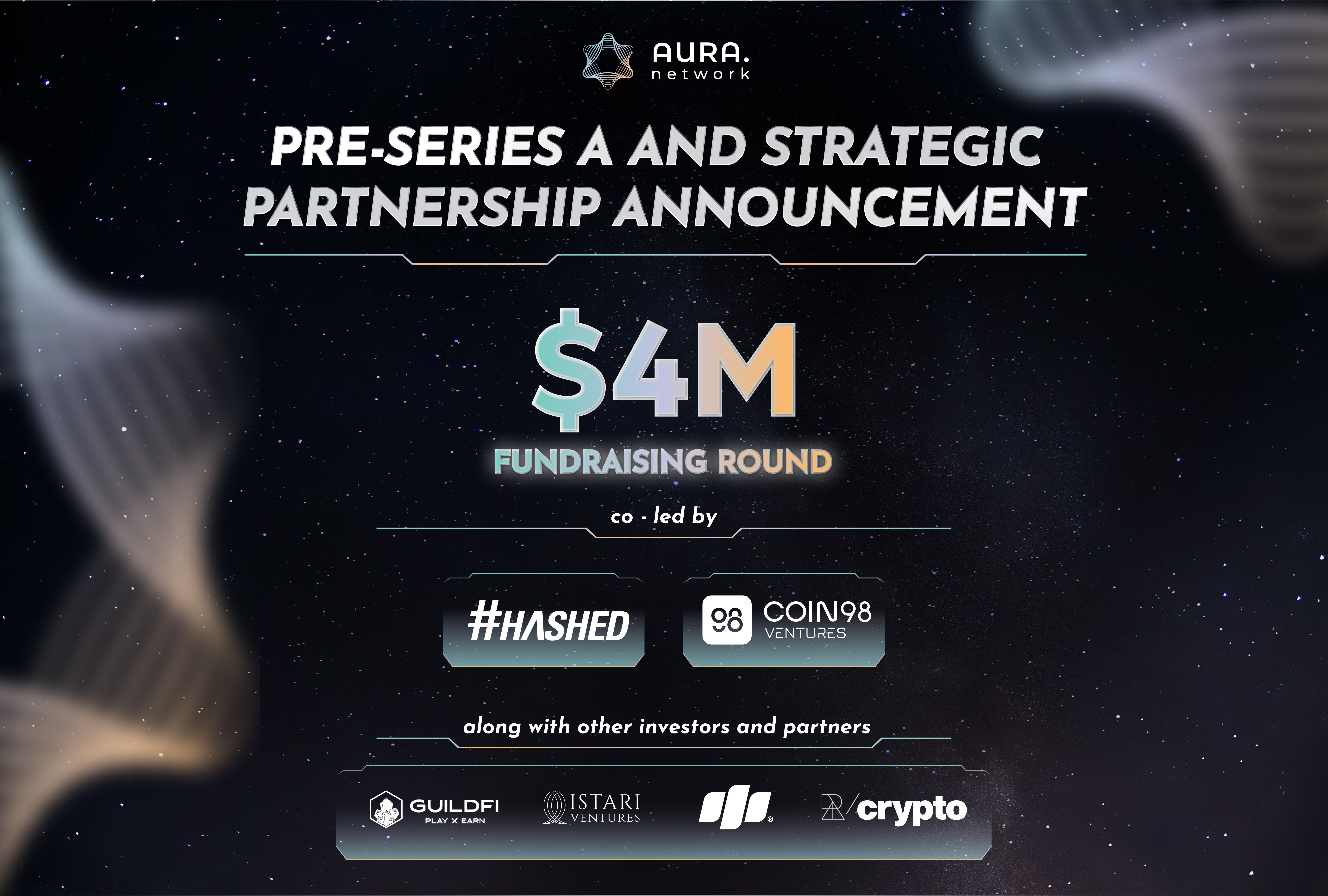 Aura Network Raised $4M in Pre-Series A Funding Round Led by