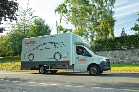 Cazoo Single Car Transporter (Photo: Business Wire)